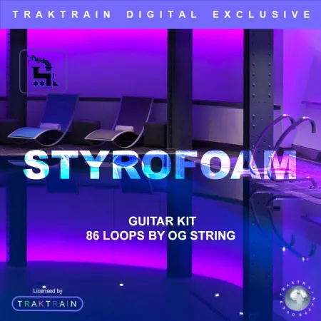 [泡沫池氛围吉他合集] Traktrain Styrofoam Pool Guitar Kit by OG String