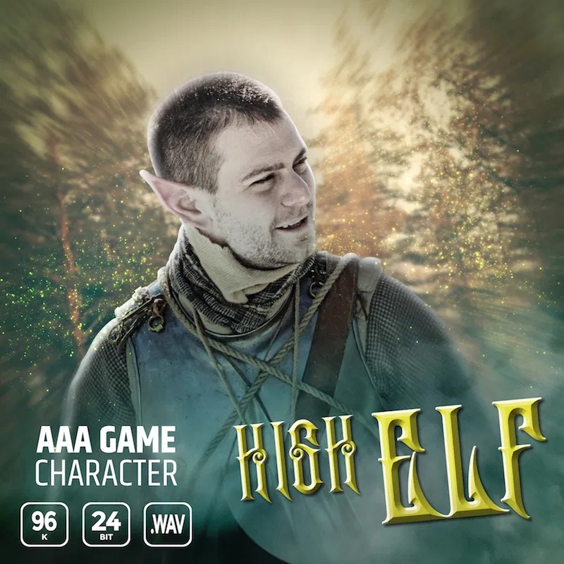 [高精灵角色音效合集] Epic Stock Media AAA Game Character High Elf