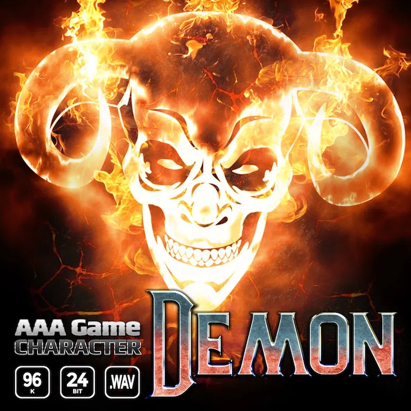 [游戏角色恶魔音效合集] Epic Stock Media AAA Game Character Demon