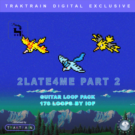 [吉他循环乐段合集] TrakTrain 2Late4Me Part 2 Guitar Loop Pack