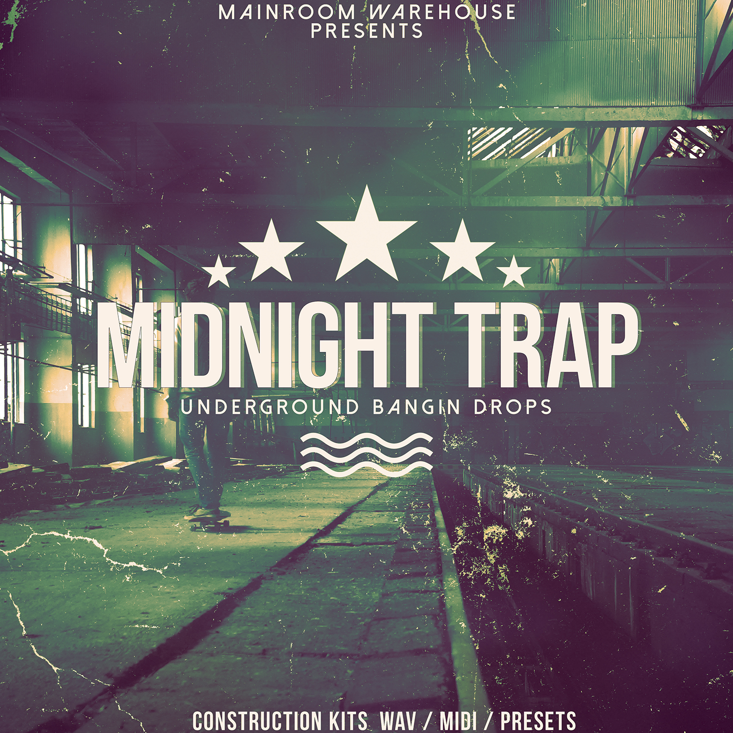 [午夜地下劲爆舞曲采样包] Mainroom Warehouse Midnight Trap Underground Bangin Drops