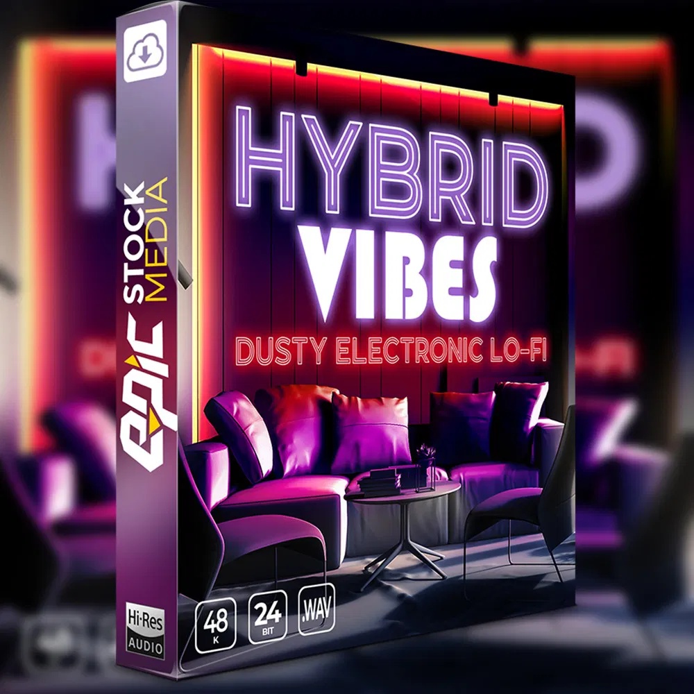 [电子低保真氛围采样包] Epic Stock Media Hybrid Vibes Dusty Electronic Lofi