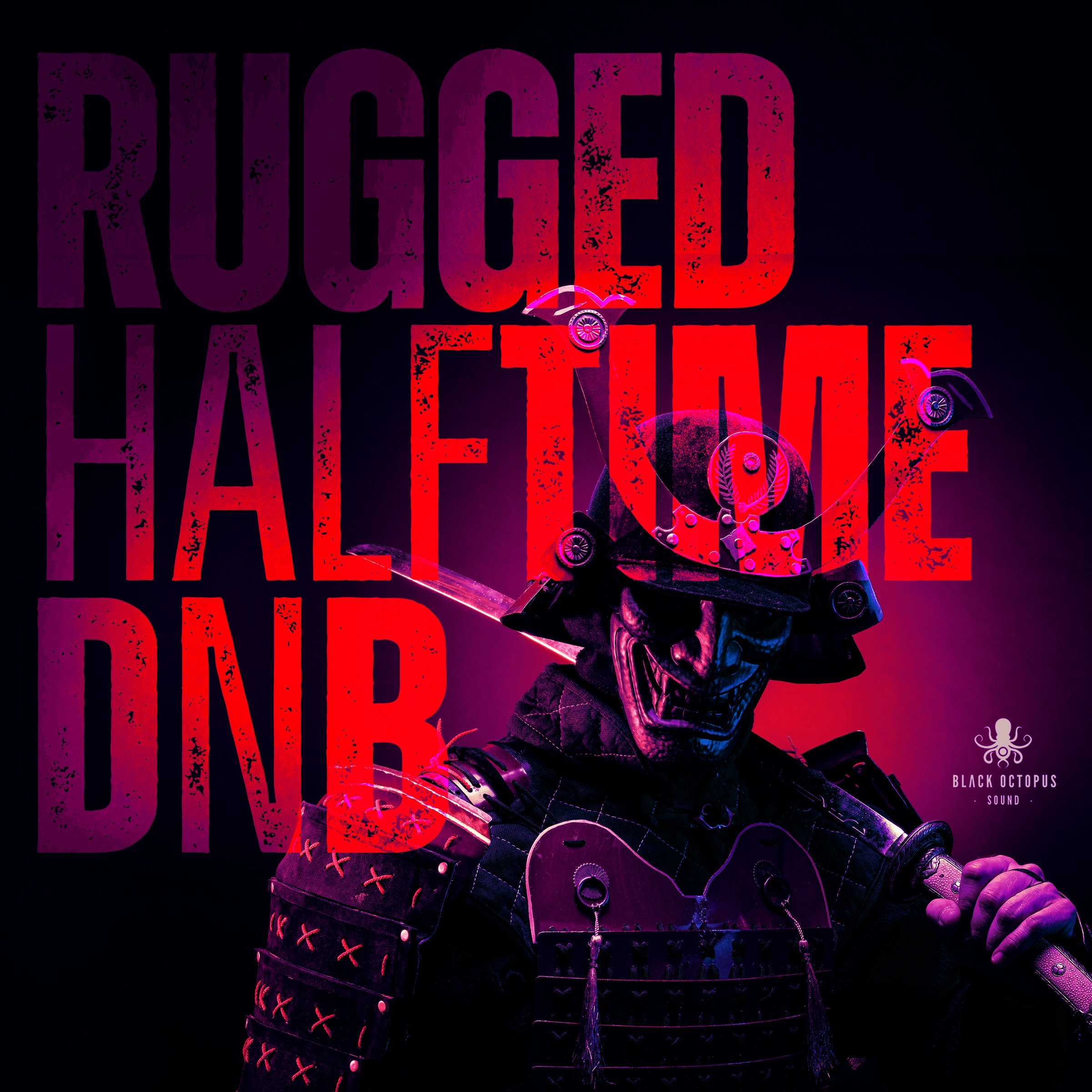 [硬核半拍鼓打贝斯采样包] Black Octopus Sound Rugged Halftime DnB