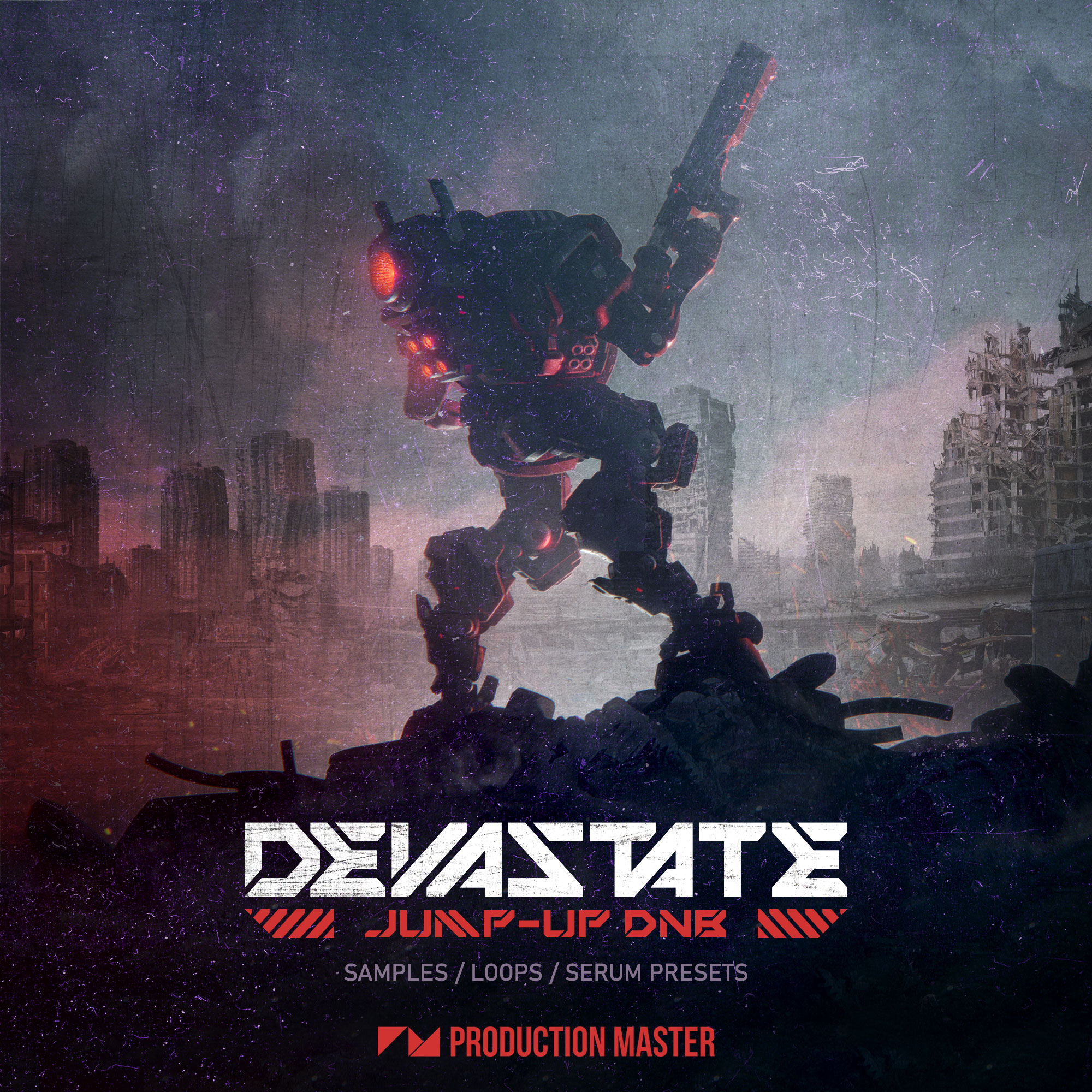 [毁灭性跳拍鼓打贝斯采样包] Production Master Devastate Jump Up Drum N Bass XFER RECORDS SERUM
