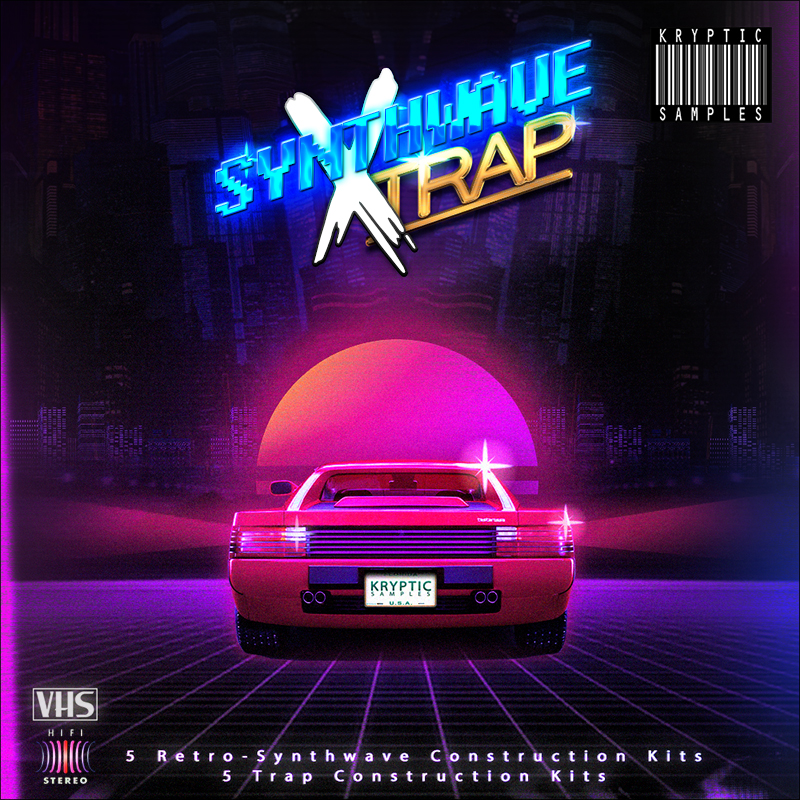 [合成器浪潮陷阱风格合集] Kryptic Samples Synthwave X Trap