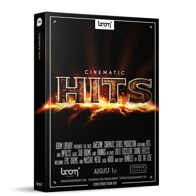 [影视打击乐采样包] Boom Library Cinematic Hits