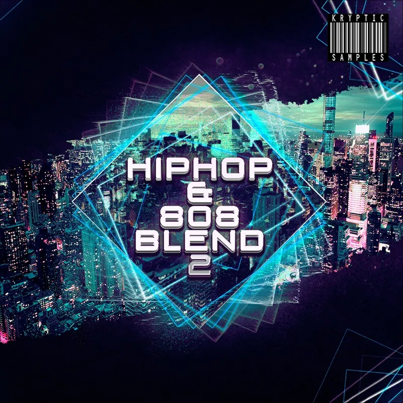 [嘻哈与808鼓组采样包] Kryptic Samples Hip Hop & 808 Blend 2