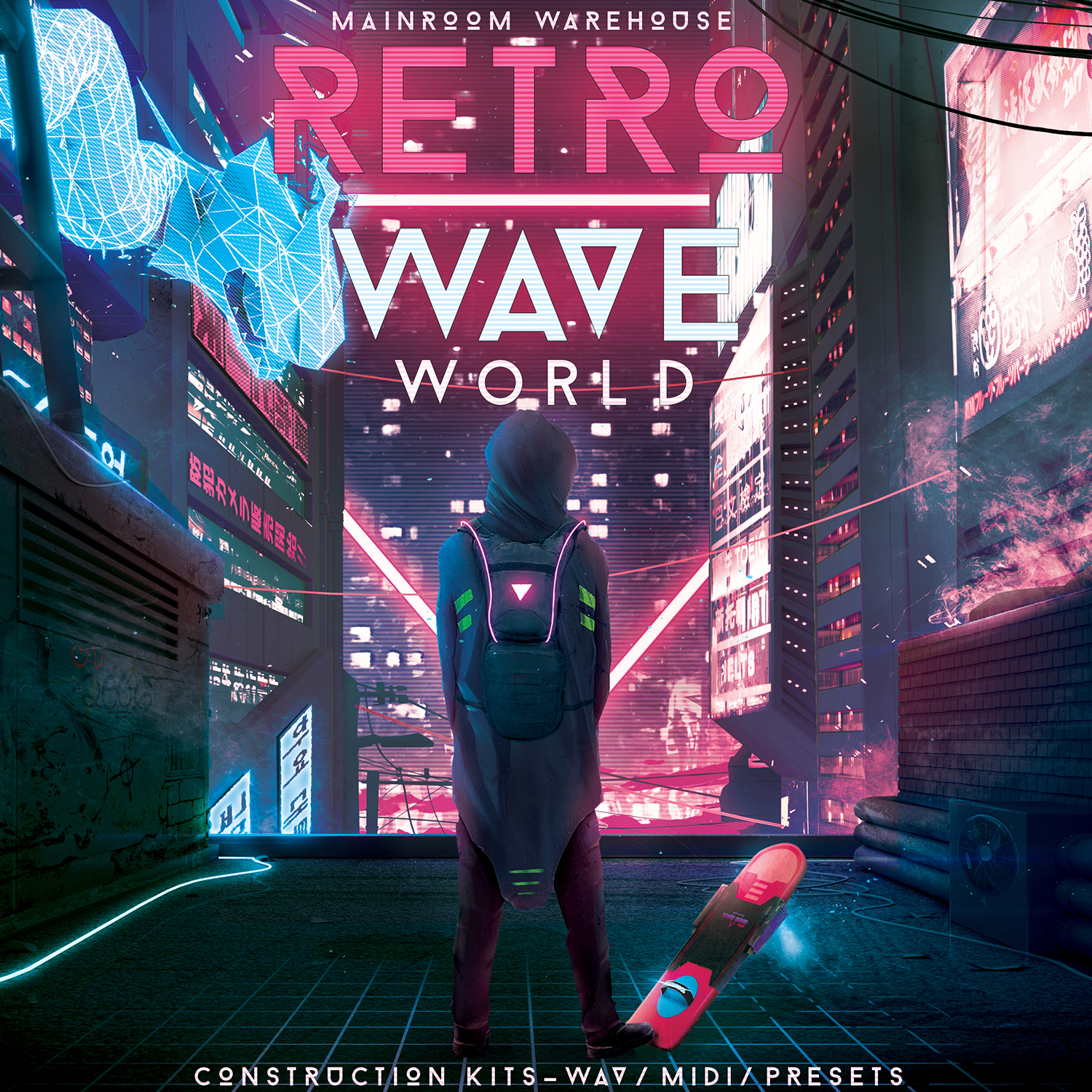 [复古未来风合成器采样包] Mainroom Warehouse Retrowave World