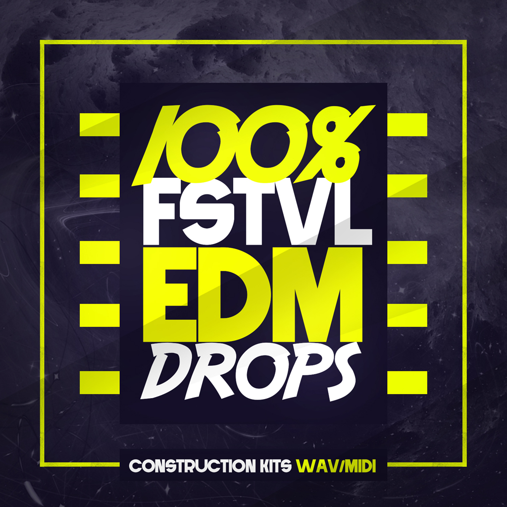 [主室仓库电子舞曲采样包] Mainroom Warehouse 100 FSTVL EDM Drops