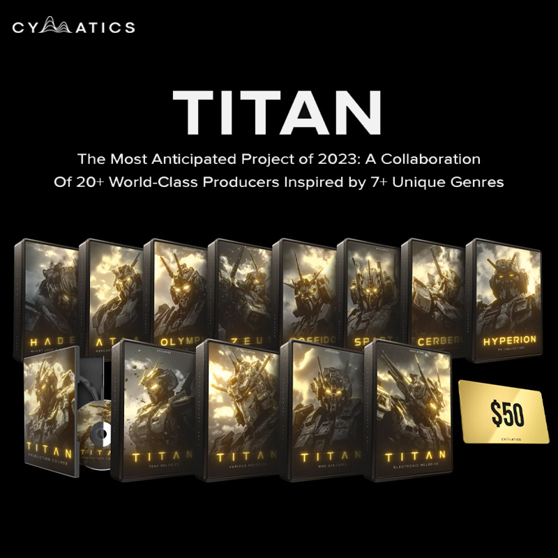 [钛金声学合集] Cymatics TITAN Production Suite