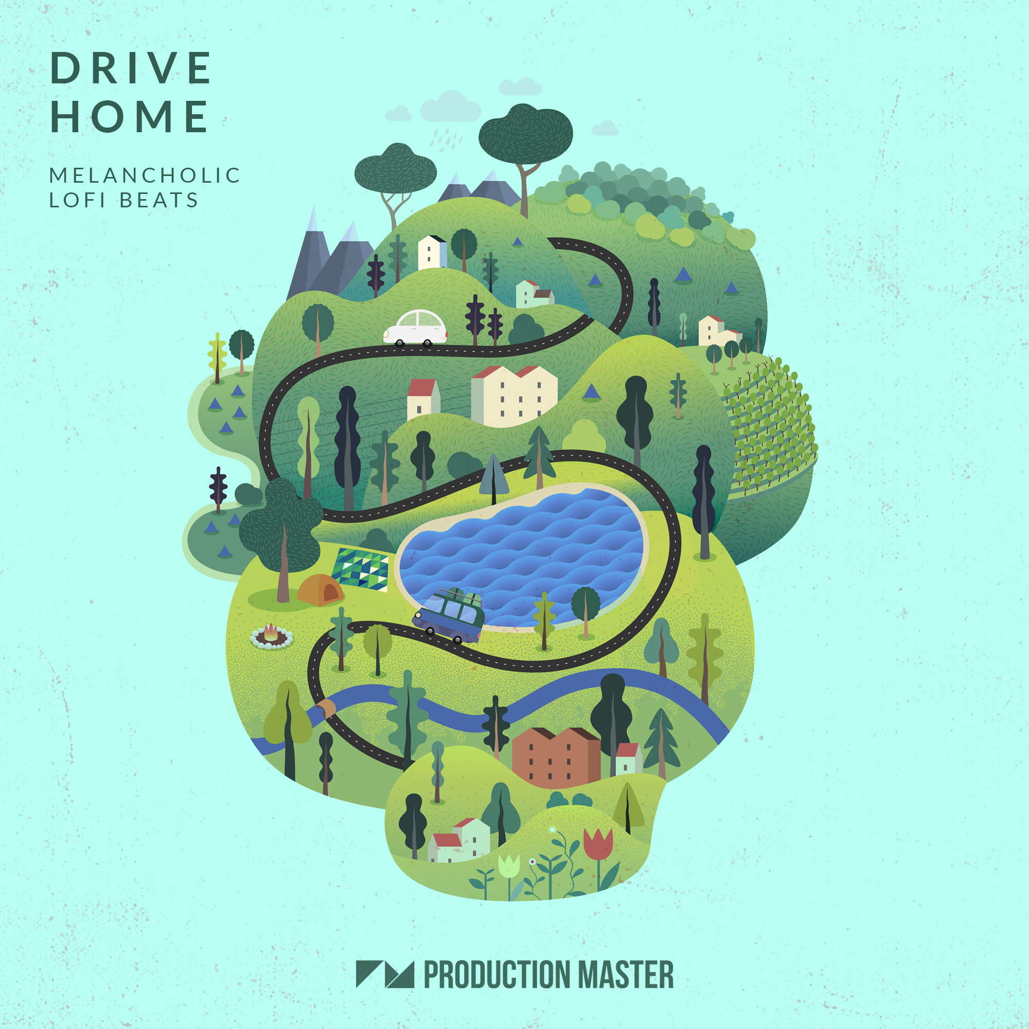 [忧郁氛围Lo-fi节奏采样包] Production Master Drive Home Melancholic Lo-fi Beats