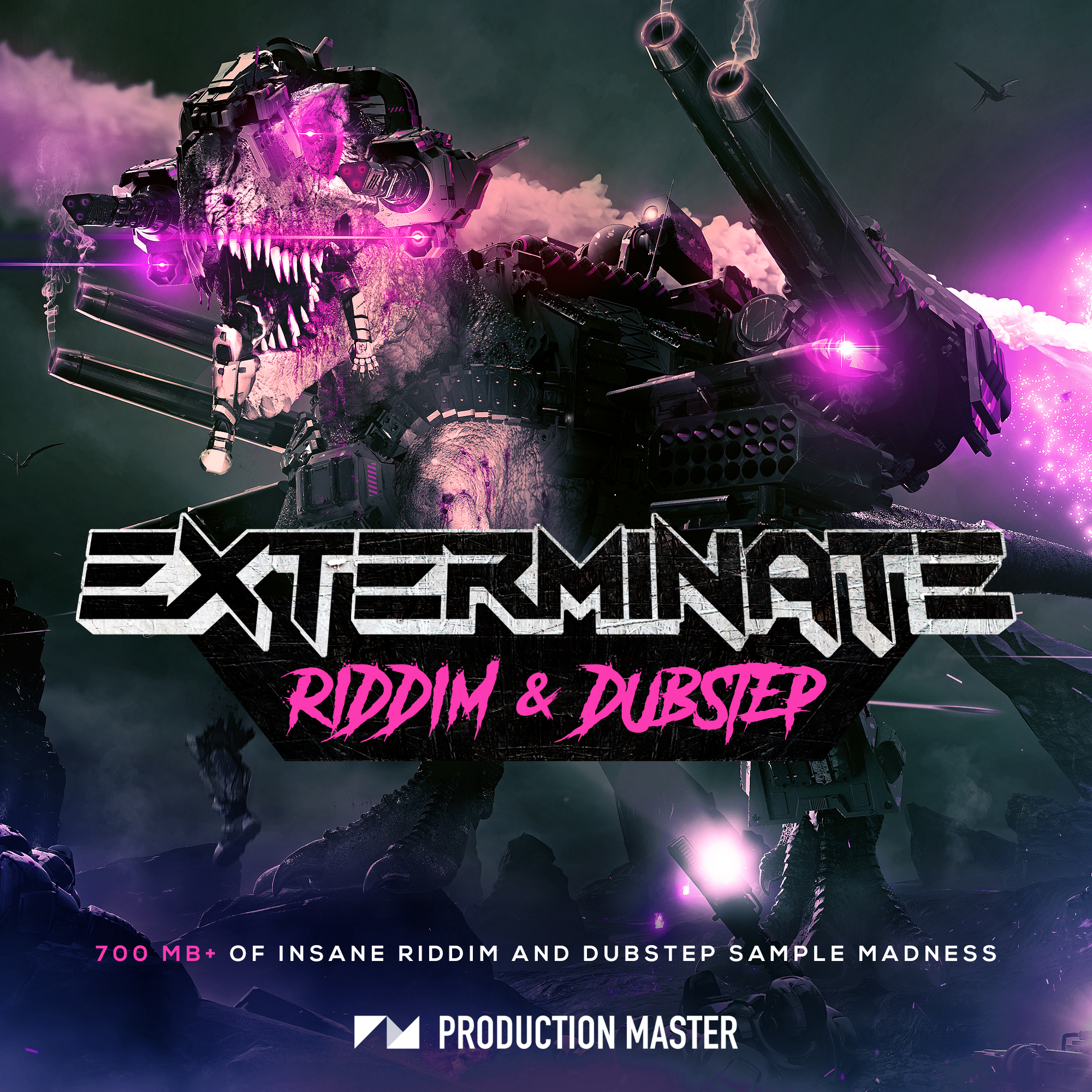 [暗黑系电子音乐采样包] Production Master Exterminate (Riddim And Dubstep)