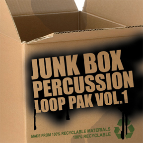 [垃圾打击乐采样包合集] Big Fish Audio Junk Box Percussion Pak Vol.1