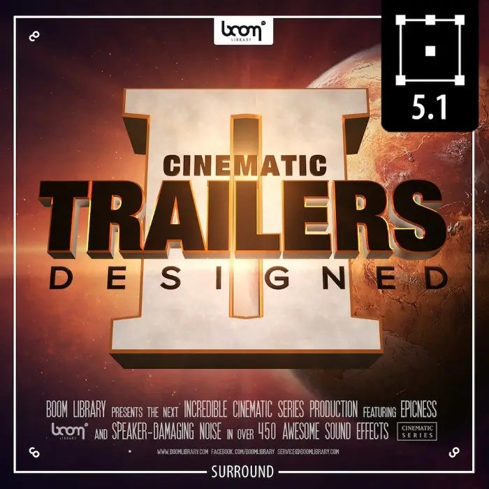 [电影级预告片音效合集] Boom Library Cinematic Trailers Designed 2