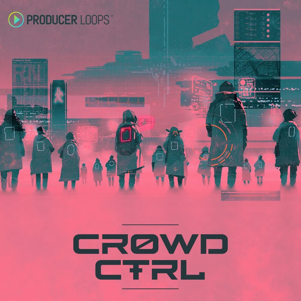 [人声氛围采样包] Producer Loops Crowd CTRL