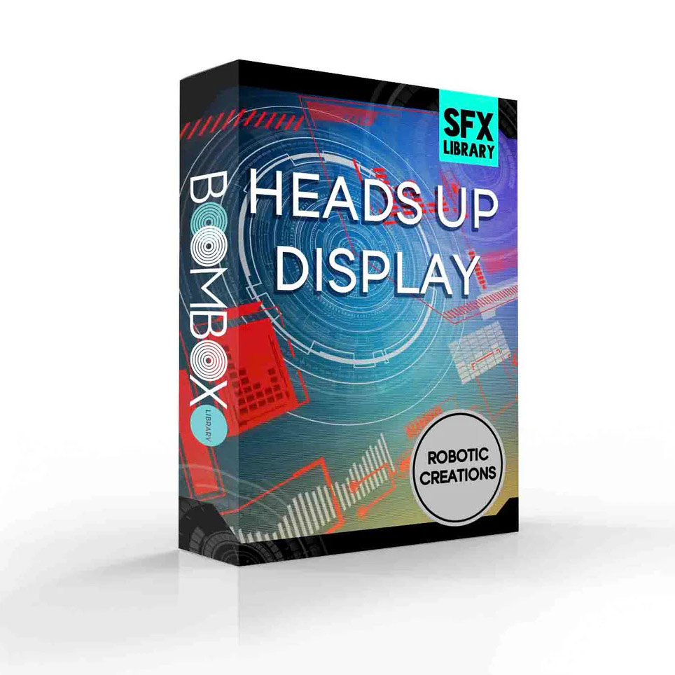 [机器人音效合集] Boom Box Library Robotic Creations Heads Up Display Toolkit