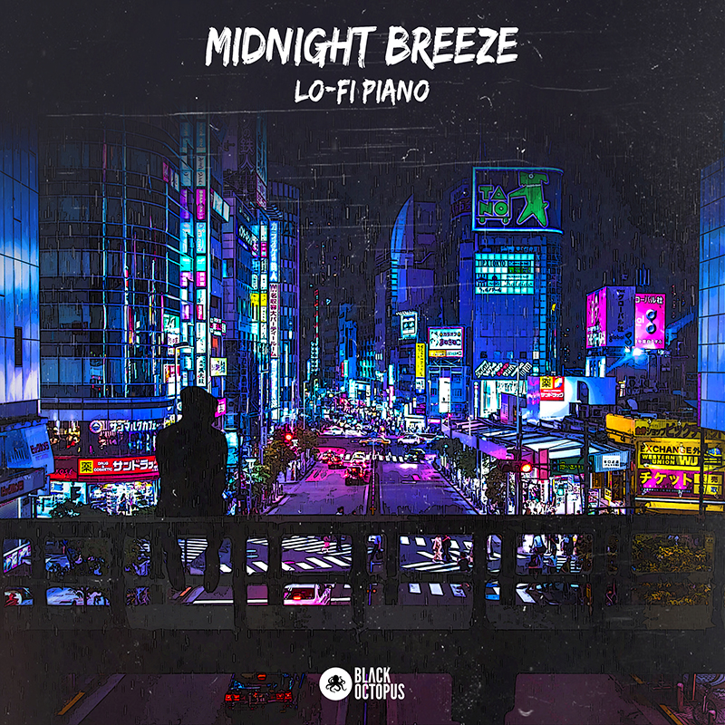 [午夜微风Lo-Fi钢琴采样包] Black Octopus Sound Midnight Breeze Lo Fi Piano