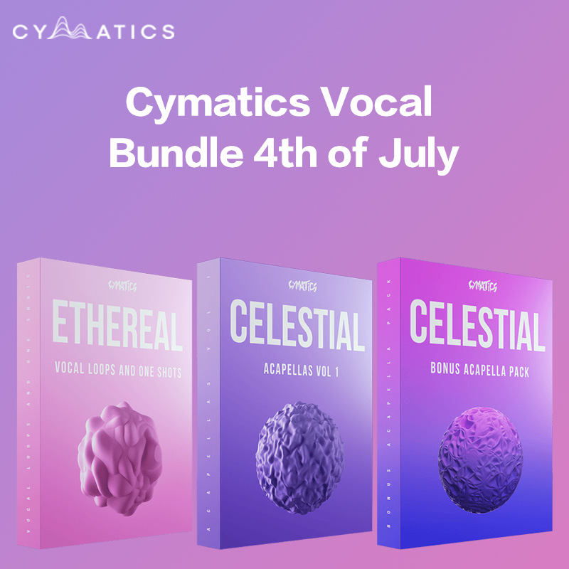 [人声采样包] Cymatics Vocal Bundle 4th of July