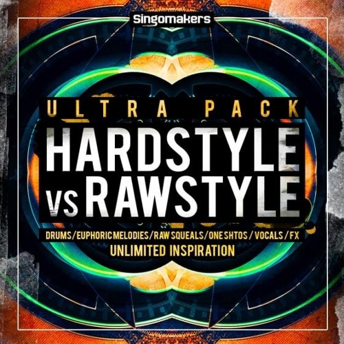 [硬派与粗犷风格电音采样包] Singomakers Hardstyle vs Rawstyle Ultra Pack