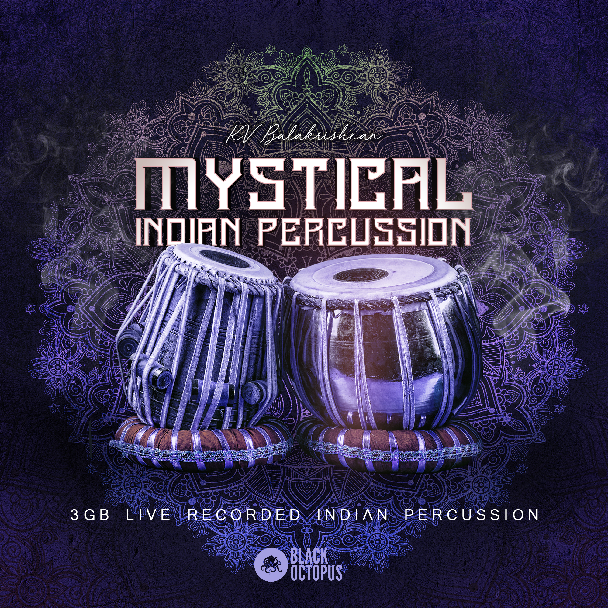 [神秘印度打击乐采样包] Black Octopus Sound K.V.Balakrishnan Mystical Indian Percussion