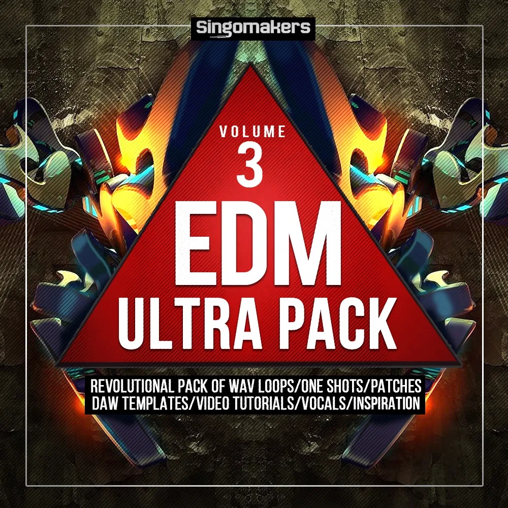 [电子舞曲采样包] Singomakers EDM Ultra Pack 3