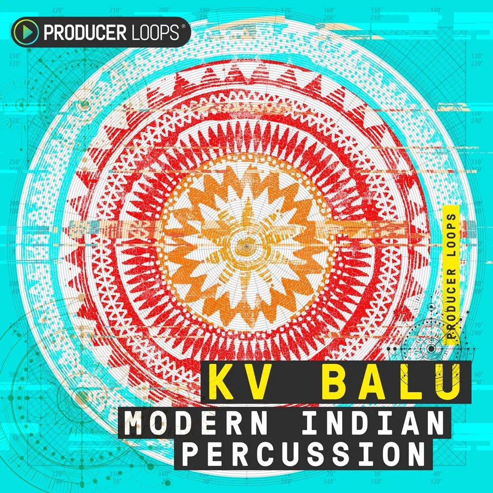 [现代印度鼓打击乐采样包] Producer Loops KV Balu Modern Indian Percussion