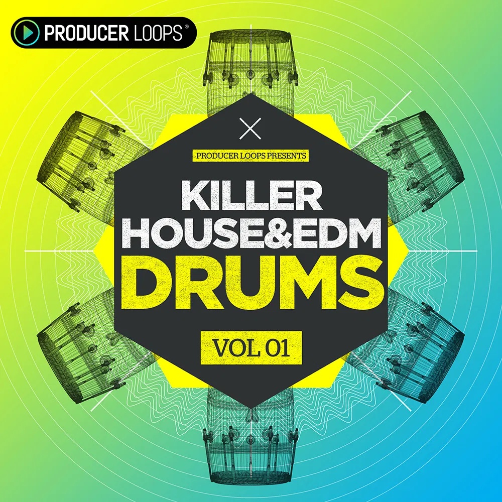 [杀手级浩室与电子舞曲鼓组合集] Producer Loops Killer House and EDM Drums Vol 1