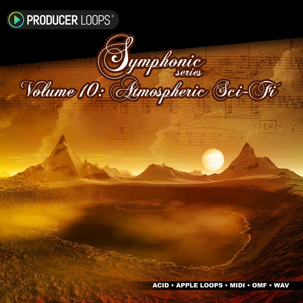 [科幻氛围管弦乐采样包] Producer Loops Symphonic Series Vol 10 Atmospheric Sci Fi